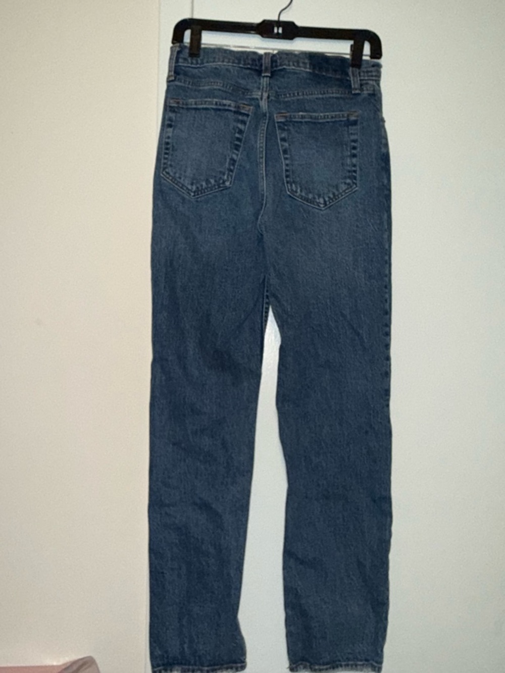 Abercrombie & Fitch Straight-Leg Blue Denim Jeans - Picture 3 of 5